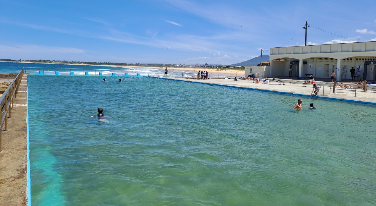 Woonona Rock Pool Ocean Rock Pools Australia