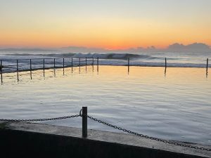 How long is the south Cronulla Rock Pool