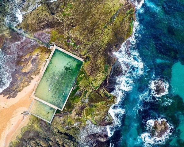 how long is the Mona Vale rock pool